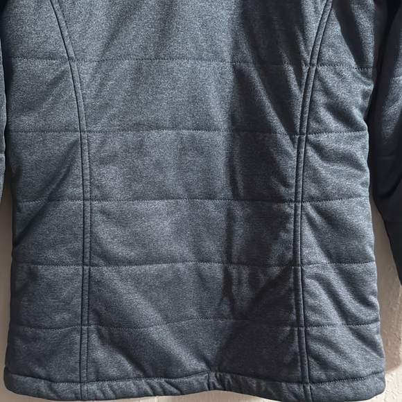 Columbia Gray Puffer Jacket with Quilted Design - Picture 8 of 9